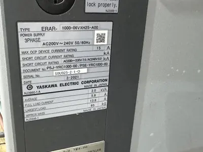 Used 2021 YASKAWA MOTOMAN YASKAWA MOTOMAN GP25 Robots Michigan US | Aucto #1333519
