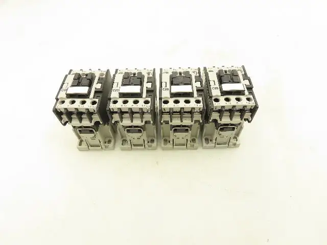 ACI C09.310-120 Motor Starter Contactor 5Hp 480V 3Ph 120 VAC Coil Lot of 4