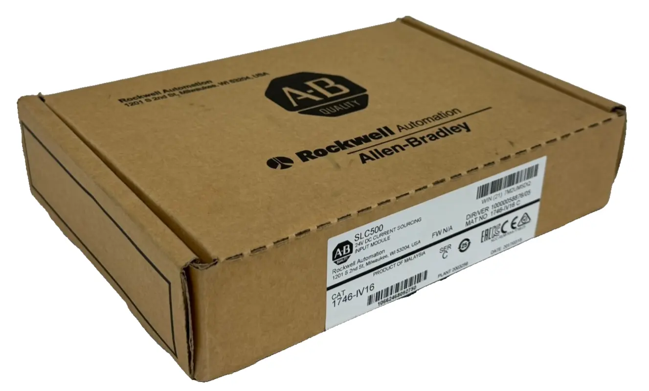 NEW ALLEN BRADLEY 1746-IV16 INPUT MODULE SER. C 1746IV16