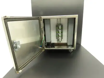 Hoffman CSD12126SS Stainless Steel Electrical Enclosure 12x12x6" Wall Mount 3R