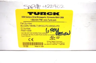 NEW TURCK F6811059