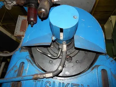 12 TON TISHKEN MODEL CO-4-2 CUT OFF PRESS