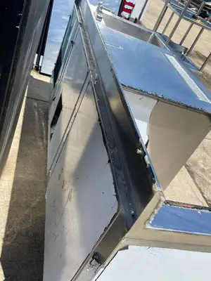 Used Falcon Restaurant Supply Used 79"x 30" Stainless Steel Beverage Drink Station with Sink and Drip Tray Drain - SS1 Underbar Equipment Illinois US | Falcon Restaurant Supply #1376124