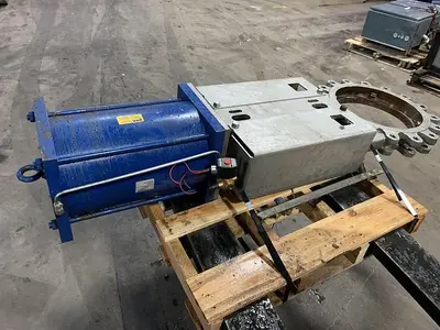 16" PNEUMATIC KNIFE GATE VALVE (SCAVENGER VALVE)