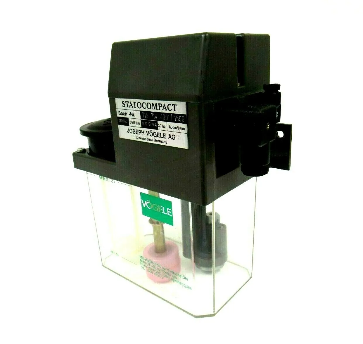 NEW VOGEL 715-714-4001-1599 LUBRICATION PUMP 71571440011599