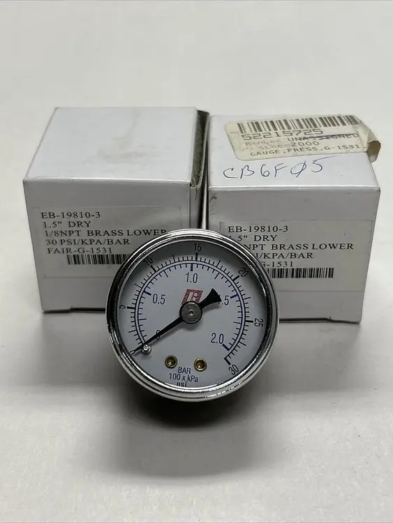 New | in-Stock FAIR EB-19810-3 Universal Pressure Meters Ohio US | Surplus Asset Holdings #1234828