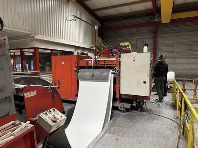 USED STAM SIEMPELKAMP SANDWICH PANEL LINE CNC