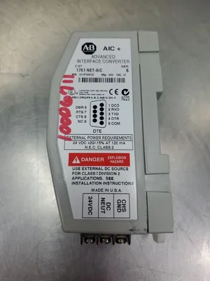 Used Allen-Bradley 1761-NET-AIC PLC Processors | Palmetto Automation #1153908