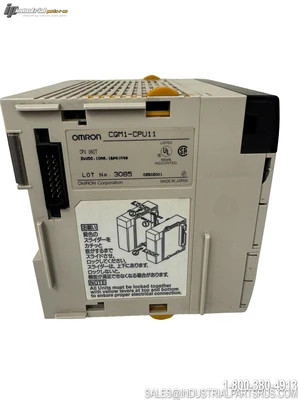 Used OMRON CQM1-CPU11 PLC Processors Kentucky US | Industrial Parts R Us Inc. #1337361