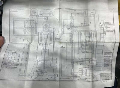USED 1971 MINSTER MINSTER S1-200-30-36 PRESS