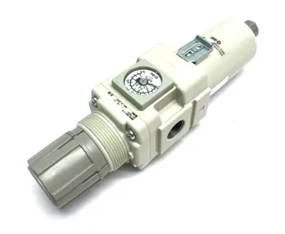 AW30K-N03E-12Z-B | SMC  Modular Filter Regulator Embedded Gauge 7~125psi 3/8" NPT - New Other