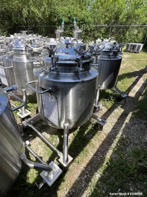 Used Precision Stainless 316L Stainless Steel Jacketed Tank – For Freeze/Thaw Operations.