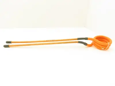 Thermatool Induction Coil High Freq 2-3/8"ID Triple Turn Tubes 15"