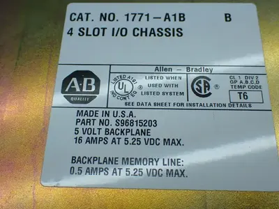 USED ALLENBRADLEY 1771A1B