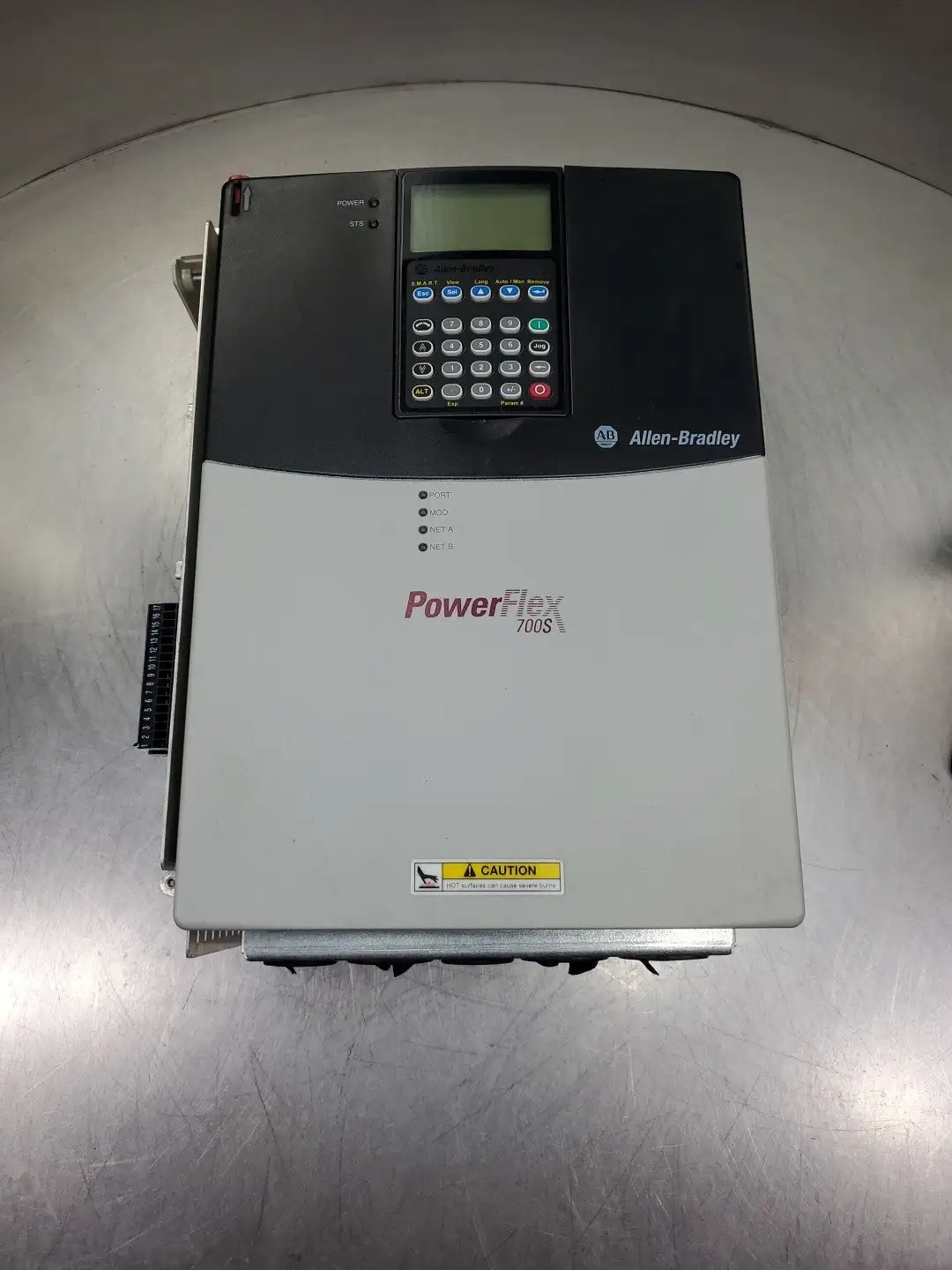 USED ALLEN BRADLEY 20DD034A0EYNANANE Powerflex 700S AC Drive, 25HP, 480V