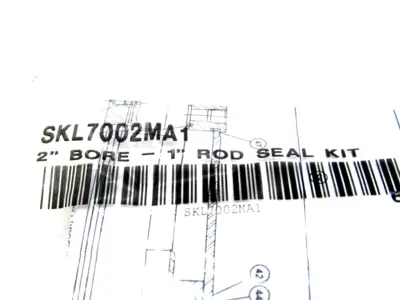 NEW PARKER SKL7002MA1 2" BORE 1" ROD SEAL KIT