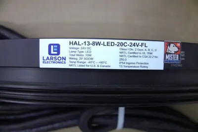 Used LARSON HAL-13-8W-LED-20C-24V-FL Lighting Ohio US | Aucto #1396779