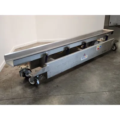 Used Key Iso-Glide Transfer Shaker Conveyor Feeder 14"W X 11'L