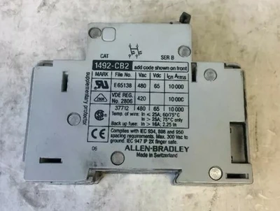 USED Allen Bradley 1492-CB2