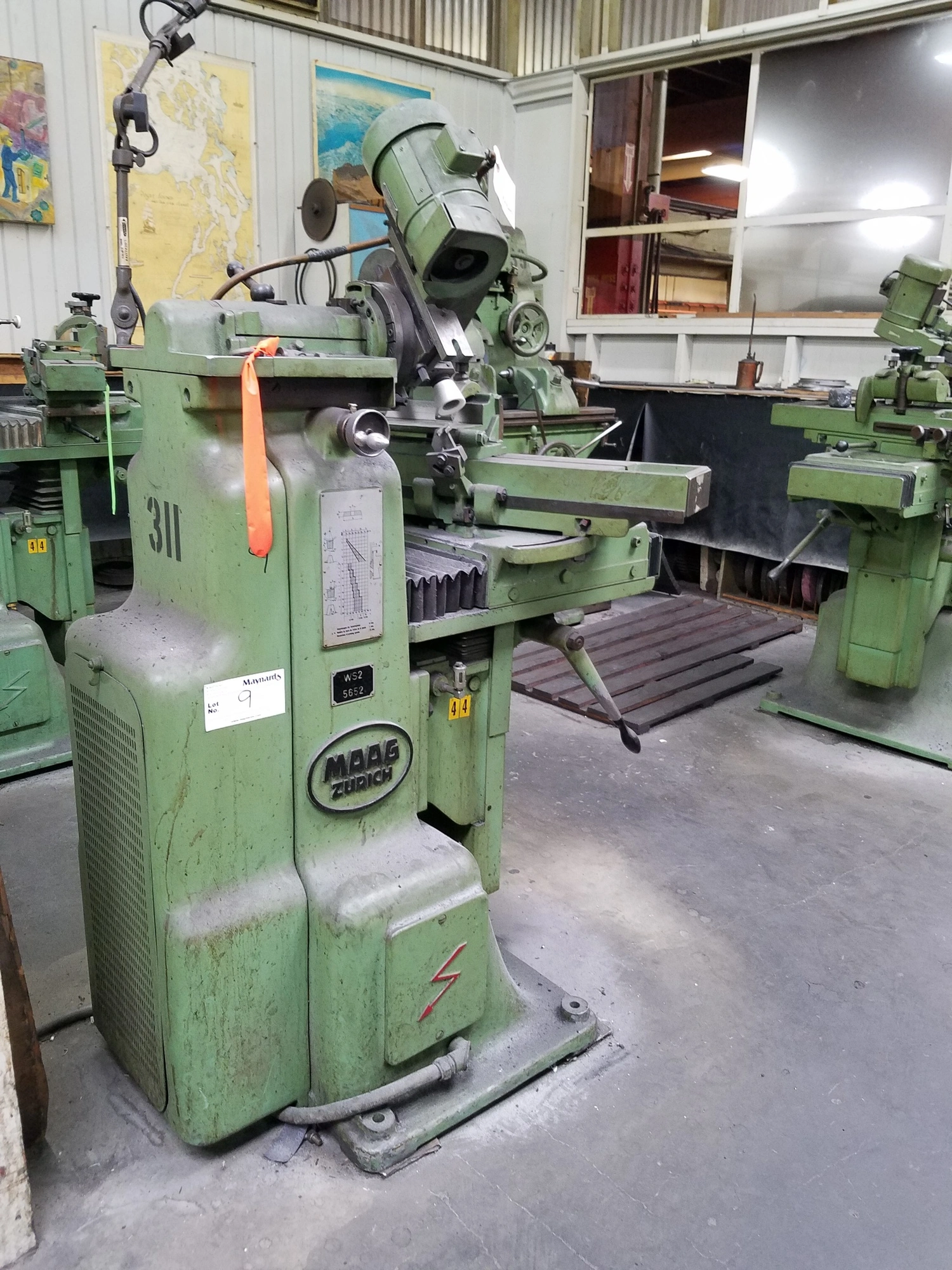 Used MAAG WS2 GEAR HOB + CUTTER SHARPENERS (INCLUDING CNC) 4054