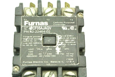 Used Furnas 42CF35AJAQV PLC Contactors California US | Davliegogo LLC #1706505