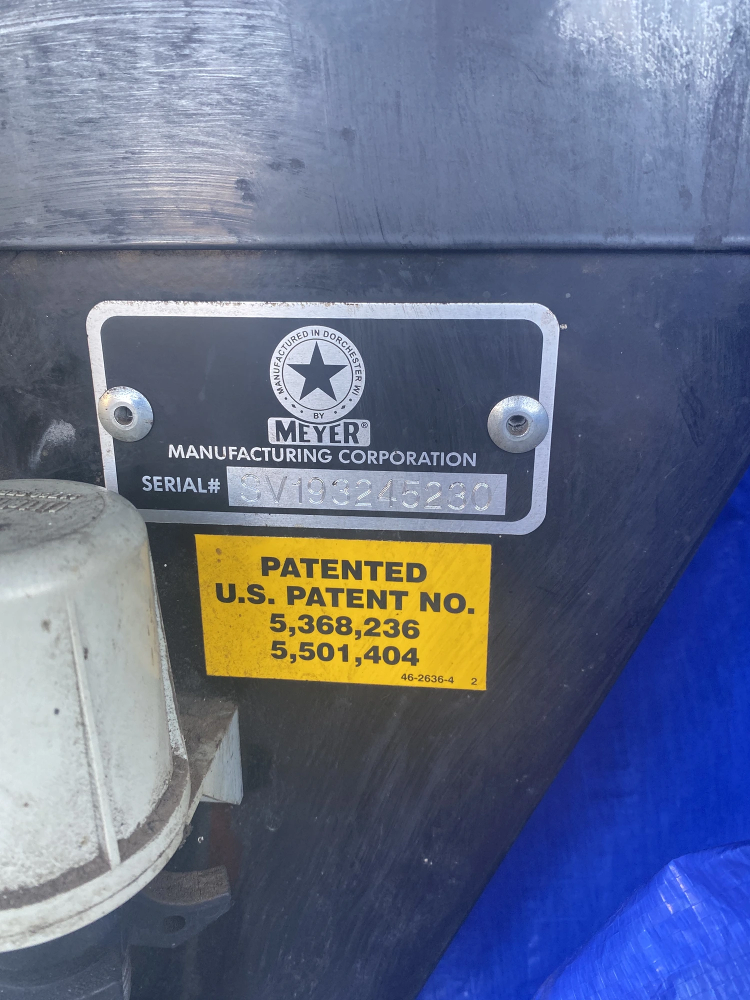 USED MEYER V-MAX 3245