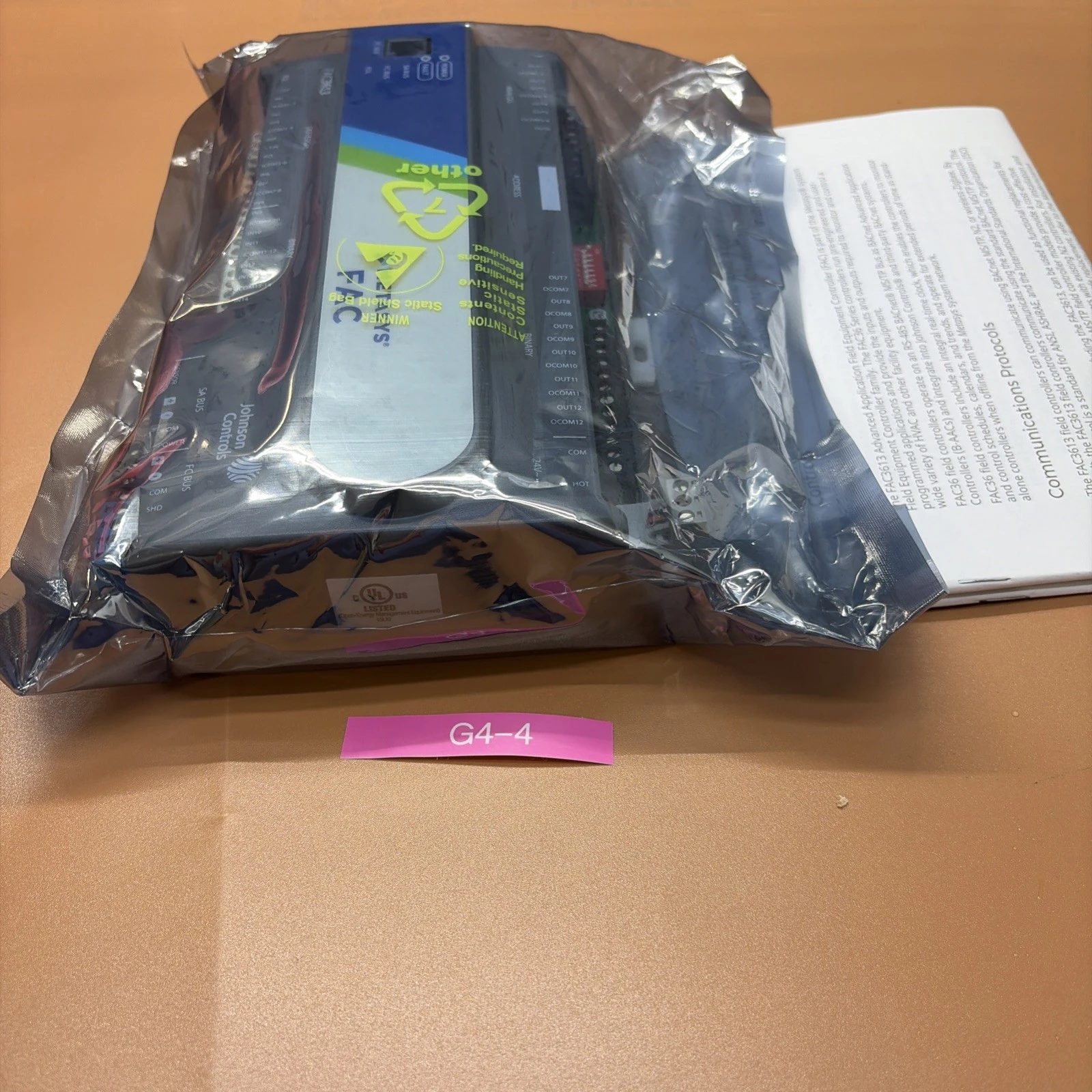 NEW Johnson Controls JOHNSON CONTROLS MS-FAC3613-0