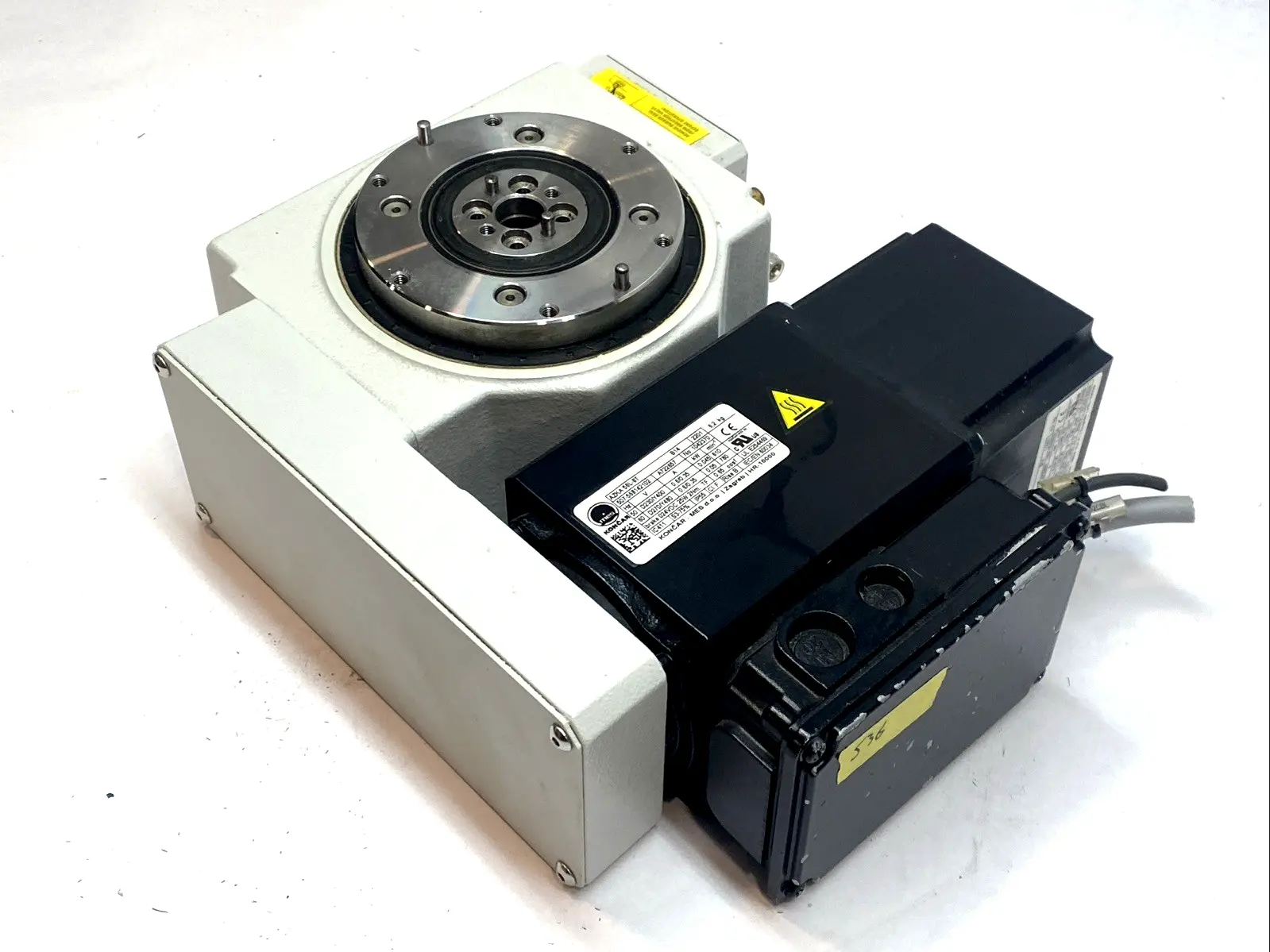 USED WEISS ROTARY INDEXING TABLE 120MM FLANGE HIGH PRECISION CAM INDEXER