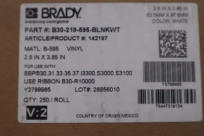 Used _UNKNOWN_ _UNKNOWN_ Lab Labels Pennsylvania US | Global Equipment International, LLC #1428098