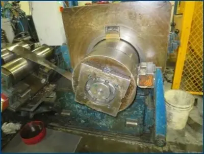 2.5" (63.5mm) x 8" (203mm) x 10" (254mm) RUESCH 4-HI ROLLING MILL