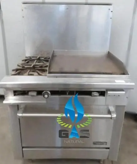 Gas range combo