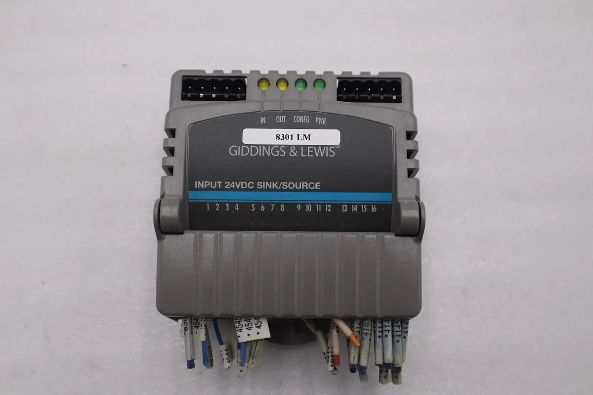 GIDDINGS & LEWIS M.1300.7372 R1 Input Module 24VDC SINK/SOURCE STOCK 622-D