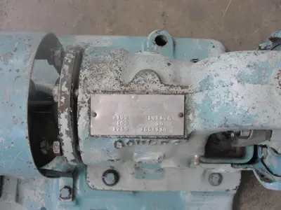 SPC7275  Pump 1.5x3x6 Goulds centrifugal pump, 1.5 hp, Stainless Steel