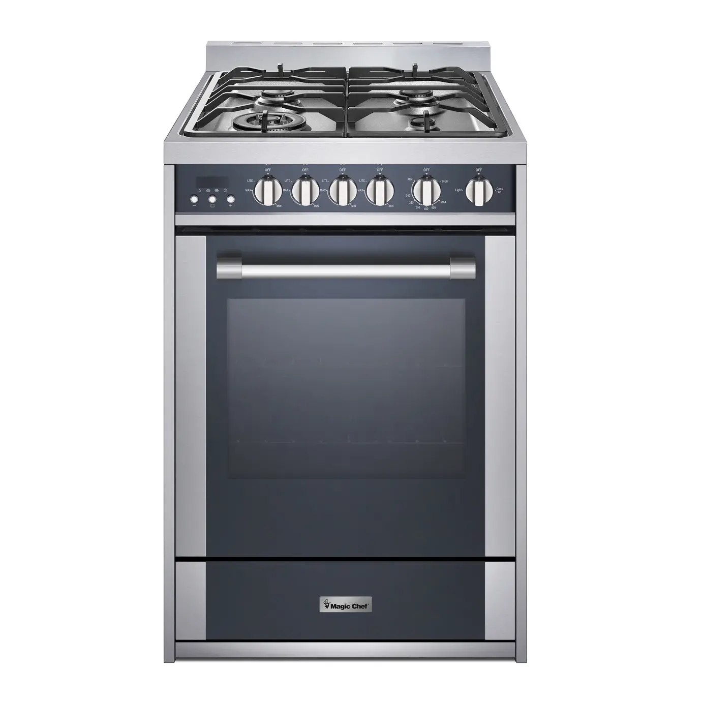 Magic Chef 4 BURNER FREESTANDING GAS RANGE IN STAINLESS STEEL