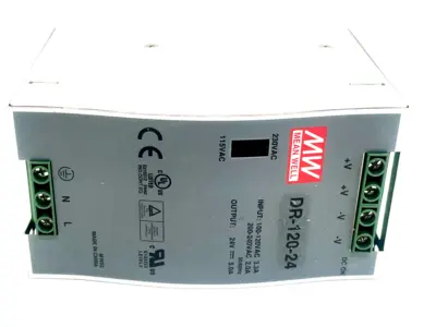 NEW MEAN WELL DR-120-24 POWER SUPPLY DR12024