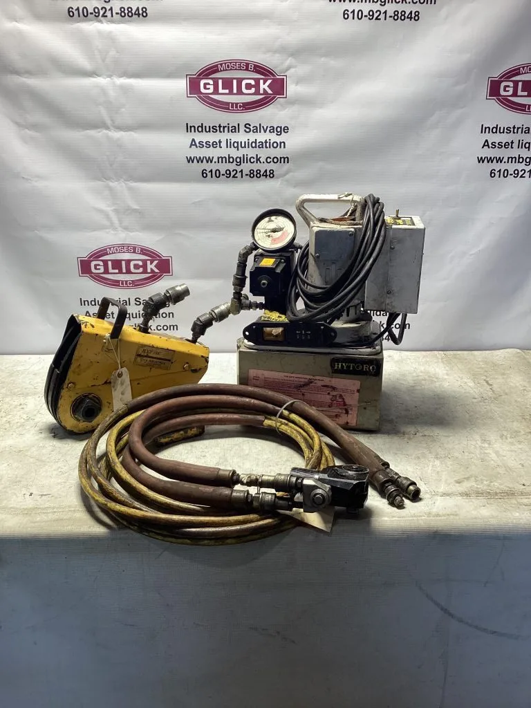 Hytorc Hydraulic Wrench SST-10 Model C;  10000 PSI w/Attachment