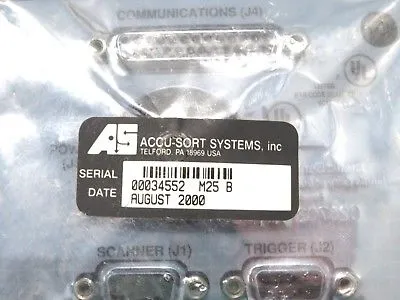 NEW SEALED DATALOGIC ACCU SORT M25B SMALL SCANNER INTERFACE