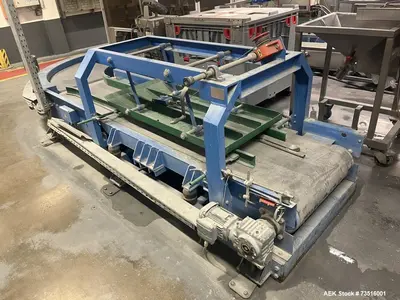 Greif Velox Model Velofill – Open Bag Mounting, Filling & Seal Machine (Used, 2017)