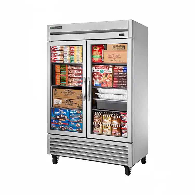 Used True TS-49FG-HC~FGD01 Display Freezers Illinois US | Falcon Restaurant Supply #1374262