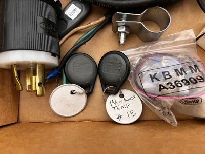 Assorted Electrical Parts and Hardware Lot with Terminal Kit and Connectors