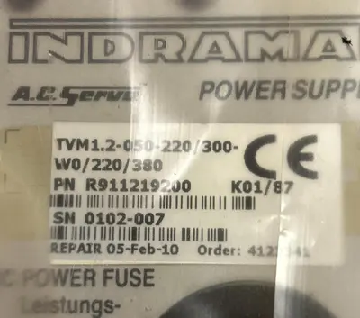 USED INDRAMAT TVM1.2-050-W0/220