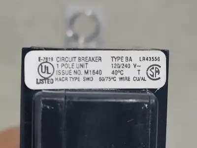 Used CUTLER-HAMMER BA120 Switchgears British Columbia CA | Lenmark #241790