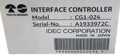 NEW IDEC CORPORATION CG1-024 INTERFACE CONTROLLER CG1024