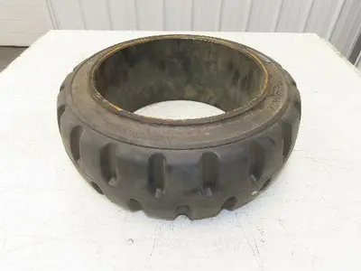 Industrial Limited 16x6x10.5 Forklift Tire Traction Solid Press-on Black