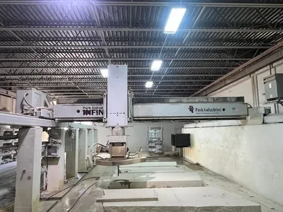 2006 PARK INDUSTRIES Infinity (Dual Table) CNC Stone Centers | STONE EQUIPMENT WAREHOUSE (1)