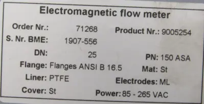 NEW BADGER METER M2000 FLOW METER NSF-61-372 71268