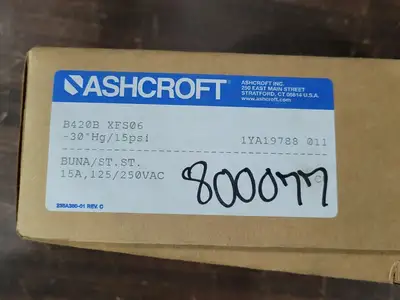 NEW ASHCROFT B420B XFS06