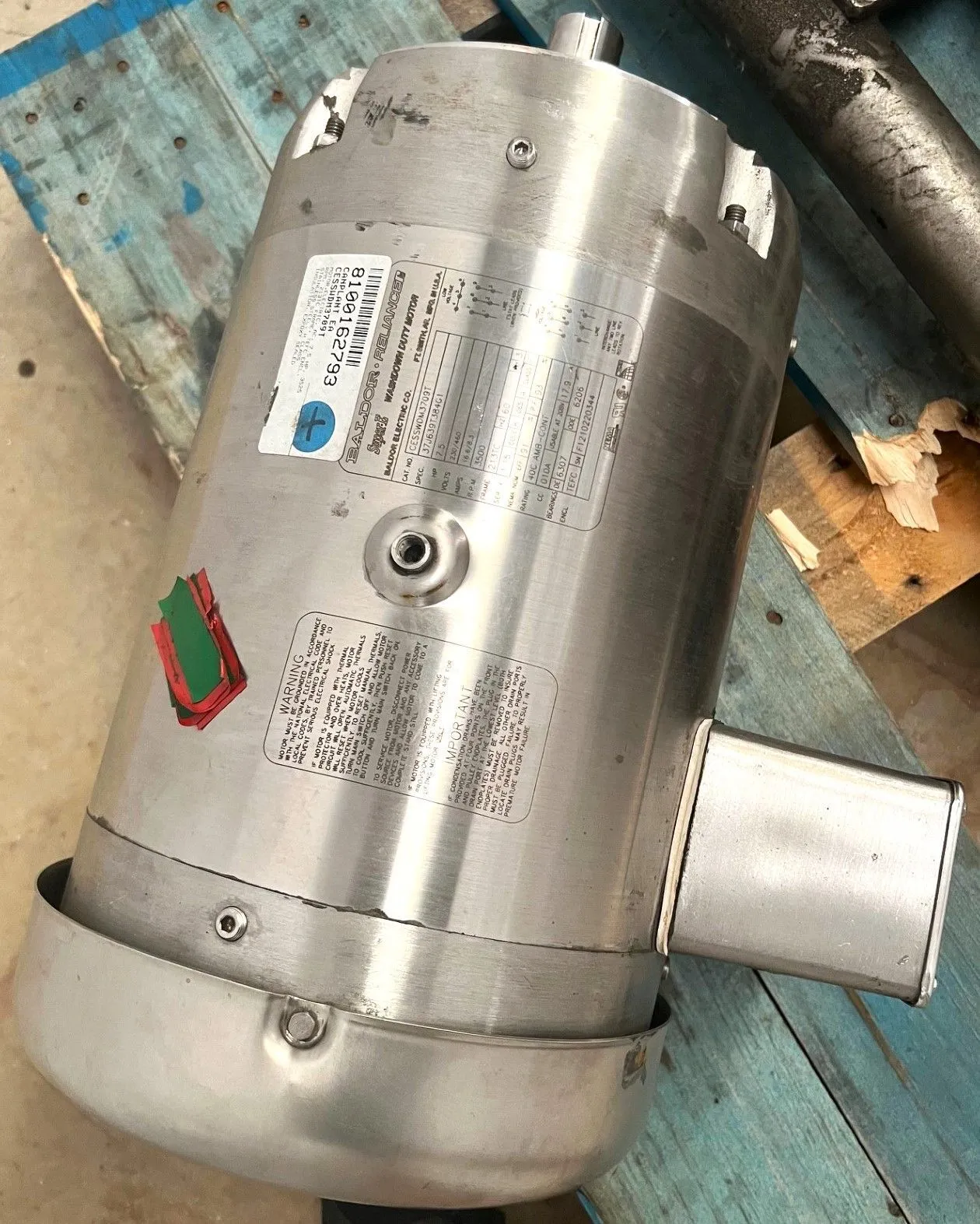 USED BALDOR-RELIANCE CESSWDM3709T