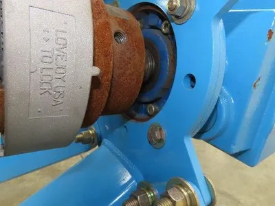 Motovario Mixing Hopper 5-1/2Hp Motor 460V 10" Auger 97 RPM