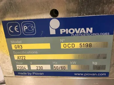USED PIOVAN GR3